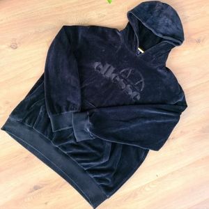 Ellesse Velour Oversized Hoodie
